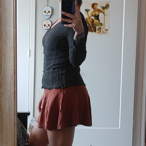 Johnny Was Jade/Gray Boho Top - Picture 6 of 15